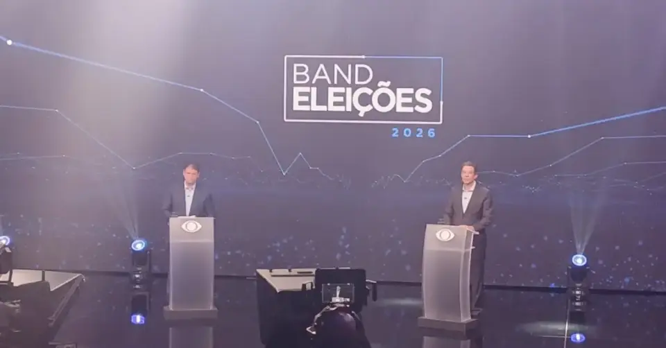 PCC e CV viram foco de discussão em debate entre Tarcísio e Haddad