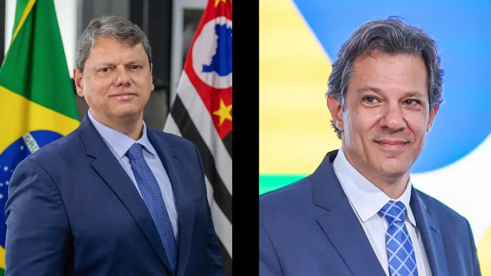 Acompanhe o debate entre Tarcísio e Haddad para o governo de SP