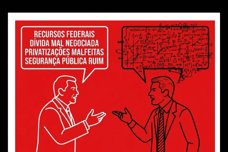 Haddad x Tarcísio: 1º debate de 2030 se Lula vencer Flávio em outubro