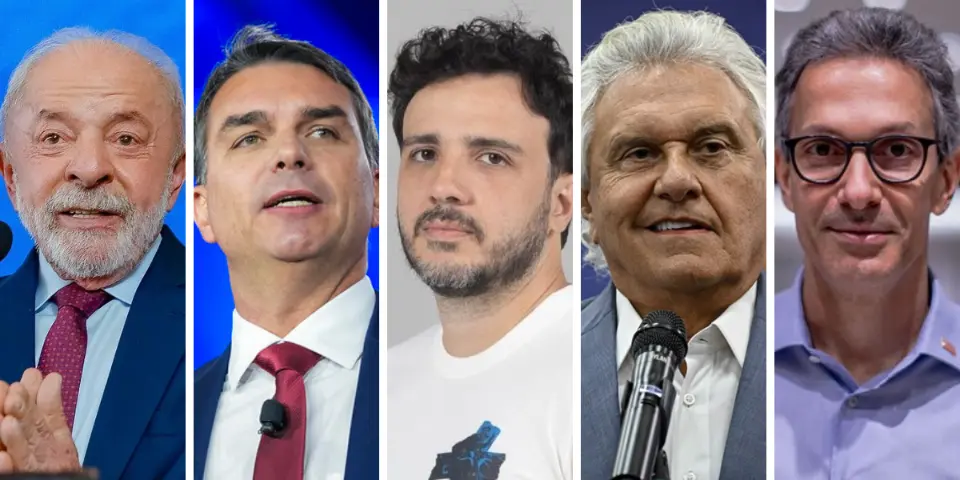 Após vantagem de Lula encolher, nova pesquisa MDA testa duelo com Flávio nesta terça